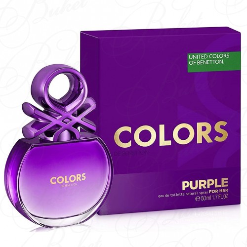 Туалетная вода Benetton COLORS DE BENETTON PURPLE 50ml edt