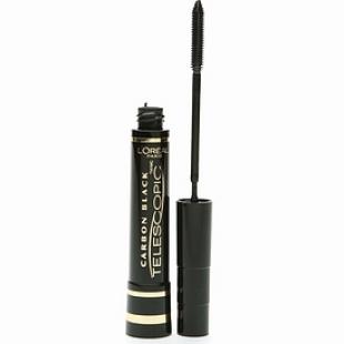 Тушь для ресниц L`OREAL MAKE UP TELESCOPIC CARBON BLACK/Черный уголь