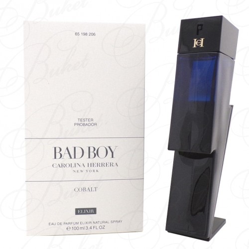 Тестер Carolina Herrera BAD BOY COBALT ELIXIR 100ml edp TESTER 