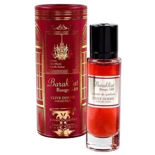 Парфюмированная вода Fragrance World Clive Dorris BARAKKAT ROUGE 540 EXTRAIT 30ml edp