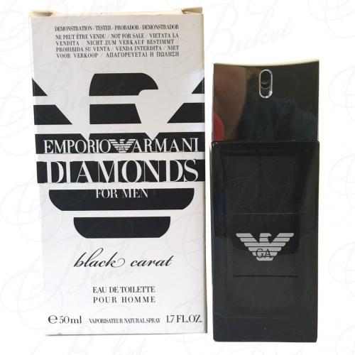 Тестер Armani EMPORIO ARMANI DIAMONDS BLACK CARAT FOR MEN 50ml edt TESTER