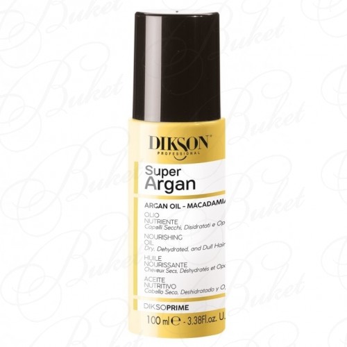 Масло для волос DIKSON DIKSOPRIME SUPER ARGAN OIL 100ml