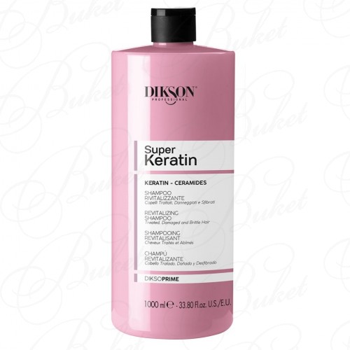 Шампунь для волос DIKSON DIKSOPRIME SUPER KERATIN SHAMPOO 1000ml