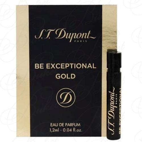 Пробники Dupont BE EXCEPTIONAL GOLD 1.2ml edp