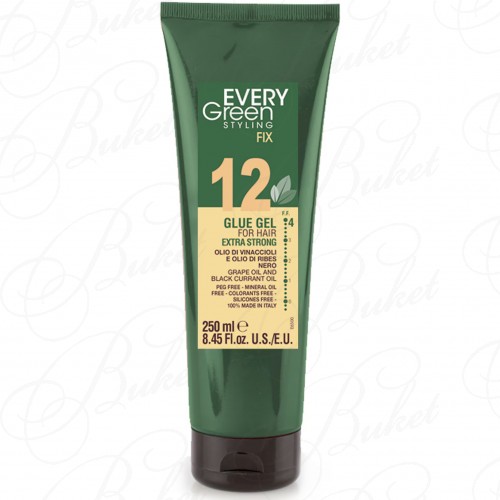 Гель для волос DIKSON EVERY GREEN 12 GLUE GEL EXTRA STRONG 250ml