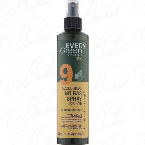 Лак для волос DIKSON EVERY GREEN 9 ECOLOGICAL NO GAS SPRAY Extra Strong 300ml