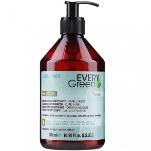 Шампунь для волос DIKSON EVERY GREEN CURLY ELASTICIZING SHAMPOO 500ml