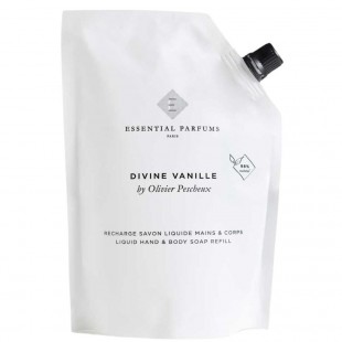 Essential Parfums DIVINE VANILLE LIQUID SOAP Refill 500ml