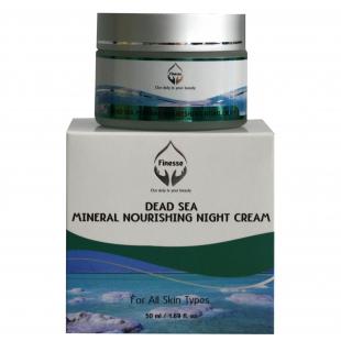 Крем для лица FINESSE DEAD SEA MINERAL NOURISHING NIGHT CREAM 50ml