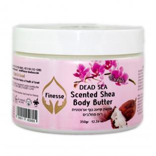 Масло для тела FINESSE DEAD SEA SCENTED SHEA BODY BUTTER Orchids 350ml