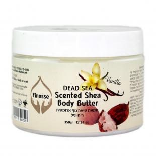 Масло для тела FINESSE DEAD SEA SCENTED SHEA BODY BUTTER Vanilla 350ml