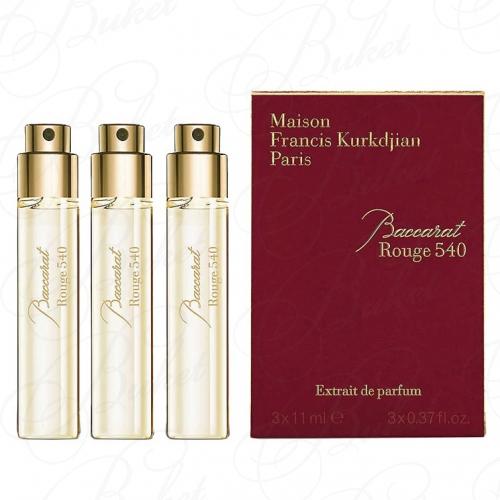 Духи Francis Kurkdjian Paris BACCARAT ROUGE 540 3*11ml edp