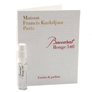 Francis Kurkdjian Paris BACCARAT ROUGE 540 EXTRAIT DE PARFUM 2ml edp