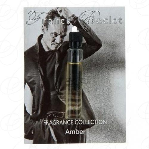 Пробники Franck Boclet AMBER 1.7ml edp