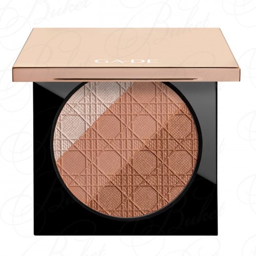 Палетка для лица JA-DE MAKE UP GLOW FX FACE PALETTE №135 Cool And Cozy 