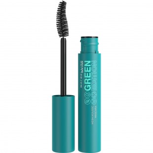 Тушь для ресниц MAYBELLINE MAKE UP GREEN EDITION MEGA MOUSSE MASCARA №001 Blackest Black