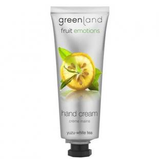 Крем для рук GREENLAND FRUIT EMOTIONS HAND CREAM Yuzu-White Tea/Юдзу-Белый чай 75ml