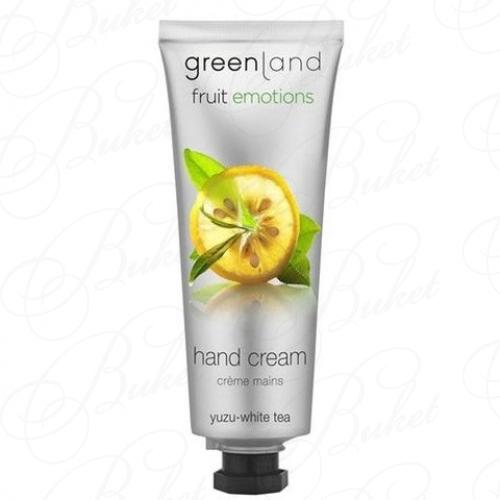 Крем для рук GREENLAND FRUIT EMOTIONS HAND CREAM Yuzu-White Tea/Юдзу-Белый чай 75ml