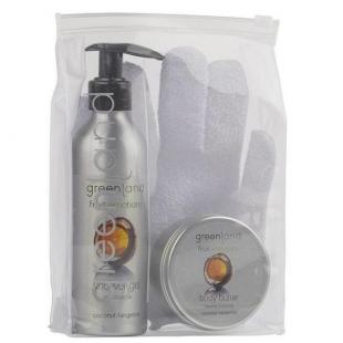 Набор GREENLAND FRUIT EMOTIONS GIFT SET Coconut & Tangerine/Кокос-Мандарин