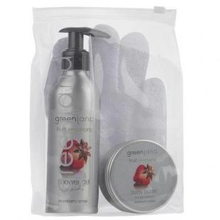 Набор GREENLAND FRUIT EMOTIONS GIFT SET Strawberry & Anise/Клубника-Анис