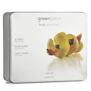 Набор GREENLAND FRUIT EMOTIONS SKIN KIT SET Papaya & Lemon/Папайя-Лимон