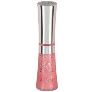 Блеск для губ L`OREAL MAKE UP GLAM SHINE №11 Rose Crystal/Клубничное мерцание