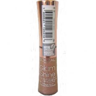 Блеск для губ L`OREAL MAKE UP GLAM SHINE NATURAL GLOW №407 Magnetic Nude/Нежно-бежевый Голографик