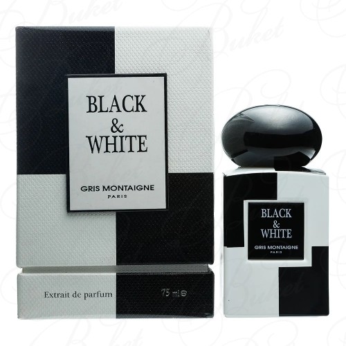 Духи Gris Montaigne Paris BLACK&WHITE extrait de parfum 75ml