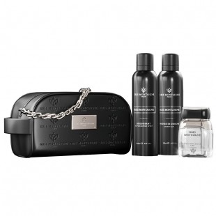 Gris Montaigne Paris BOIS MONTAIGNE SET (extrait de parfum 80ml+sh/muss 150ml+deo 150ml+косметичка) 