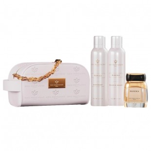 Gris Montaigne Paris MANUKA SET (extrait de parfum 80ml+sh/muss 150ml+deo 150ml+cosmetic bag) 