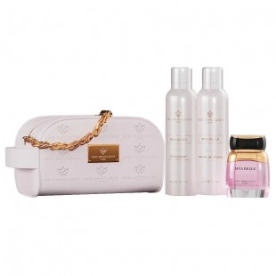 Gris Montaigne Paris MYA BELLE SET (extrait de parfum 80ml+sh/muss 150ml+deo 150ml+cosmetic bag) 