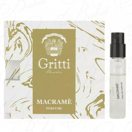 Пробники Gritti MACRAME 2ml edp