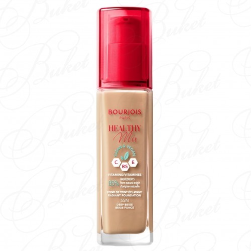 Тональный крем BOURJOIS MAKE UP HEALTHY MIX CLEAN №55N Deep Beige