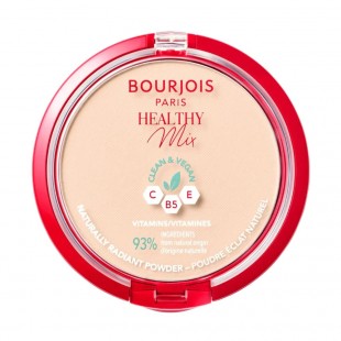 Пудра для лица BOURJOIS MAKE UP HEALTHY MIX CLEAN POWDER №01 Ivory