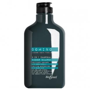 Шампунь для волос и тела HELEN SEWARD DOMINO 3 IN 1 CHARCOAL SHOWER SHAMPOO 250ml