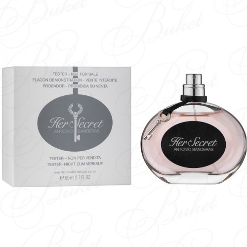 Тестер Antonio Banderas HER SECRET 80ml edt TESTER