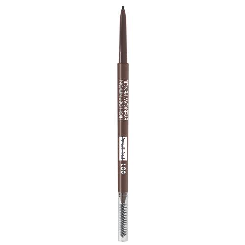 Карандаш для бровей PUPA MAKE UP HIGH DEFINITION EYEBROW PENCIL №001 Blonde/Светлый