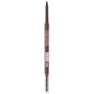 Карандаш для бровей PUPA MAKE UP HIGH DEFINITION EYEBROW PENCIL №002 Brown/Коричневый