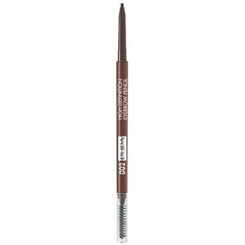 Карандаш для бровей PUPA MAKE UP HIGH DEFINITION EYEBROW PENCIL №002 Brown/Коричневый