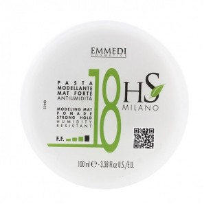 Паста для волос EMMEDI HS MILANO 18 MODELLING MAT POMADE 100ml