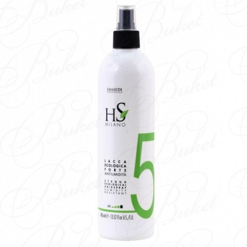 Лак для волос EMMEDI HS MILANO 5 STRONG ECOLOGICAL HAIRSPRAY 400ml