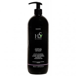 Шампунь для волос EMMEDI HS MILANO DOUBLE POWER ANTI-YELLOW SHAMPOO 1000ml