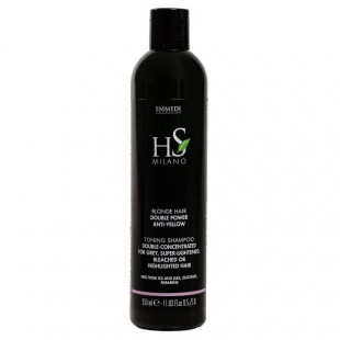 Шампунь для волос EMMEDI HS MILANO DOUBLE POWER ANTI-YELLOW SHAMPOO 350ml