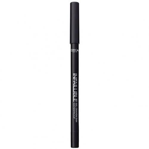 Карандаш для век L`OREAL MAKE UP INFAILLIBLE GEL CRAYON №01 Back To Black
