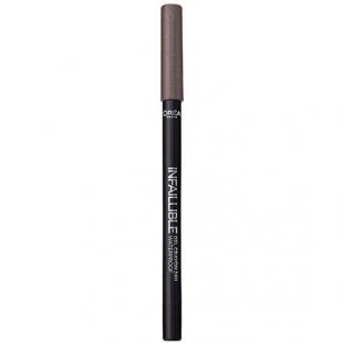 Карандаш для век L`OREAL MAKE UP INFAILLIBLE GEL CRAYON №04 Taupe Of The World