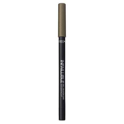 Карандаш для век L`OREAL MAKE UP INFAILLIBLE GEL CRAYON №08 Rest In Kaki