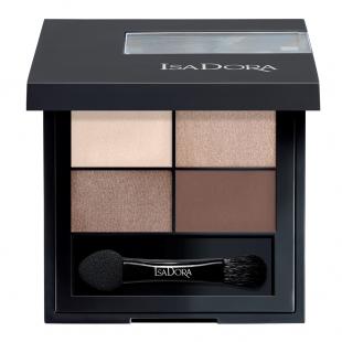 Тени для век ISADORA EYESHADOW QUARTET №04 Cappuccino