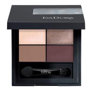 Тени для век ISADORA EYESHADOW QUARTET №08 Chic Neutrals