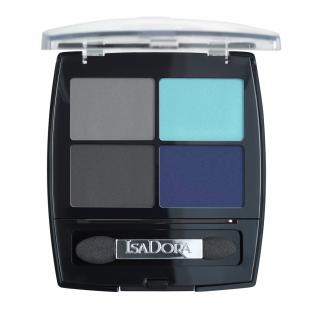 Тени для век ISADORA EYESHADOW QUARTET №24 Forever Blue