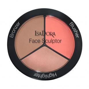 Палетка для лица ISADORA FACE SCULPTOR №04 Peach Nougat